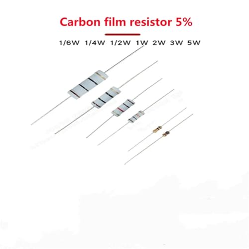 Résistances à film de carbone 1/4W 12K Ohm résistance puissance annulaire