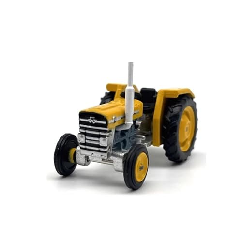 Metal Réplica Escala Tractor Massey Ferguson En Aleación Fundida A Escala 1:76 Modelo Coche Ingeniería Adorno Colección Juguete Decorativo