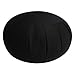 Large Kapok Zafu Meditation Cushion, Black