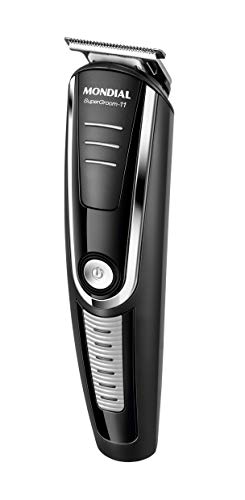 Aparador de Pelos Super Groom 11, Mondial, Preto/Prata, 5W, Bivolt - BG-05