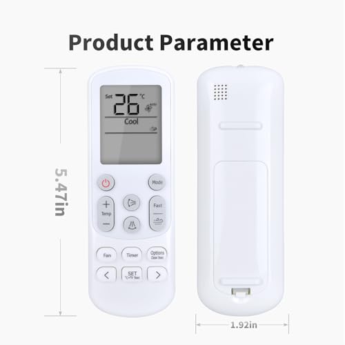 Télécommande AC de rechange pour climatiseur Samsung en panne - 6