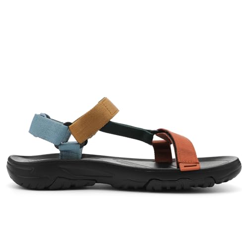 Muboliy Mens Hiking Sandals with Arch Support Sport Lightweight Cushion Midsole Outdoor Beach Water Sandal