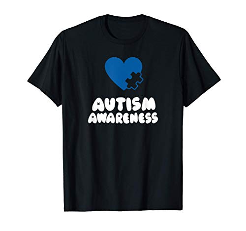 Autism Awareness - Puzzle Piece - Autistic Pride - Heart Camiseta