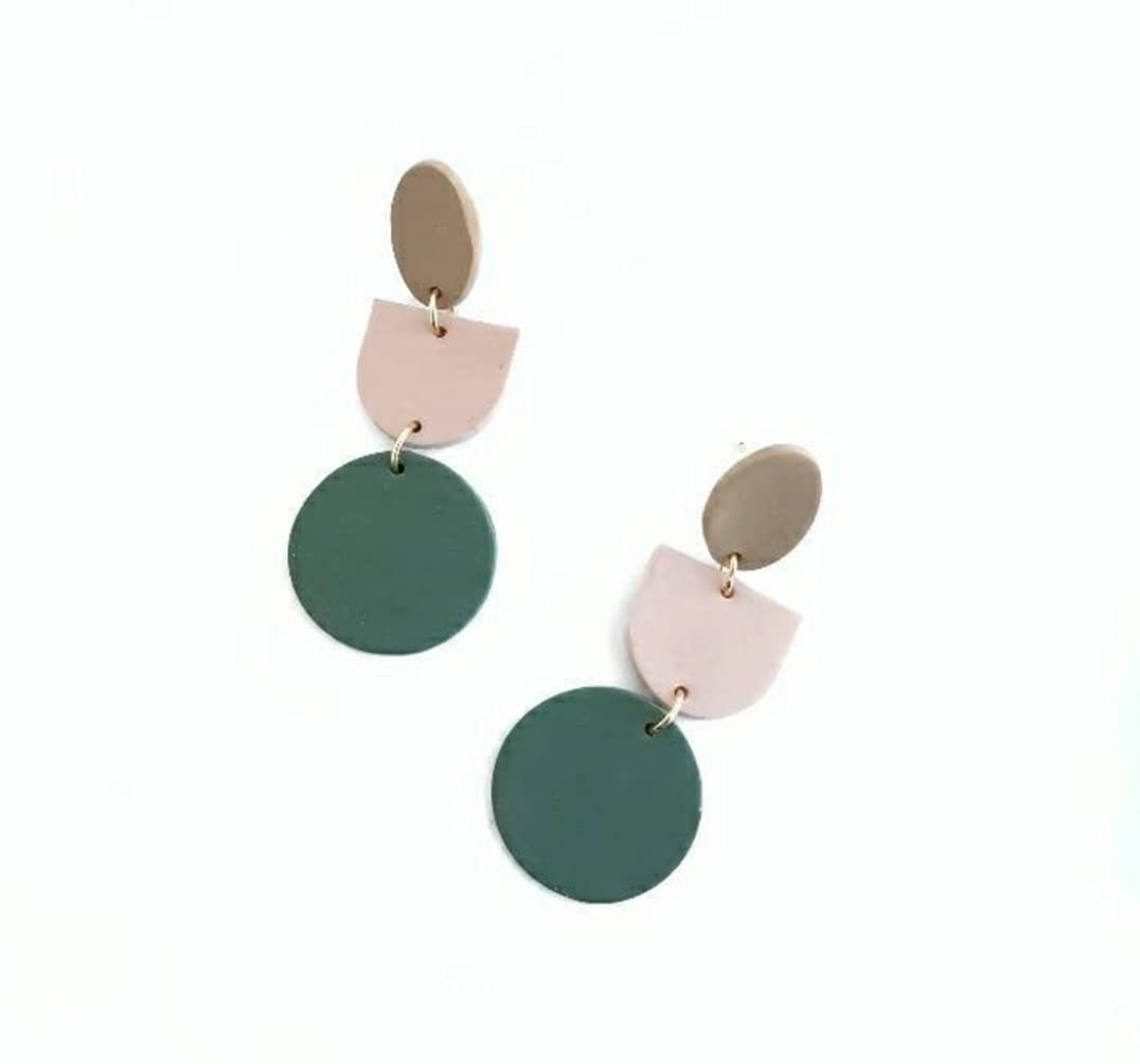 Mansh VMA Clay Earring for Girls (Green) (B093C15LCN) Amazon Price History, Amazon Price Tracker