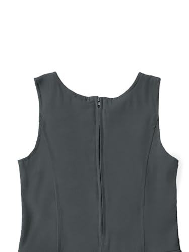 Bienzoe Girls Pleated Stretch School Uniform Jumper2