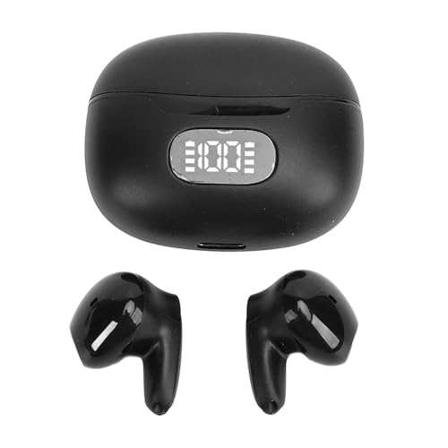 Generic Auriculares de Traducción Multifuncionales con Conectividad Inteligente para Uso Diario y Viajes 2 Unidades (Black)
