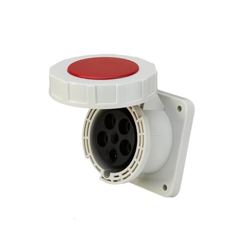 IP67 125A 5-pin Waterproof Industrial Connector 975TYP2724/5224/475(Concealed Socket IP67)