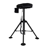 NEXCAM RAM Blinds - High Rise Hunting Stool - Powder-Coated Steel Seat, 20 x 10 x 10 in, 12 lbs, Swivel Design - RB7047