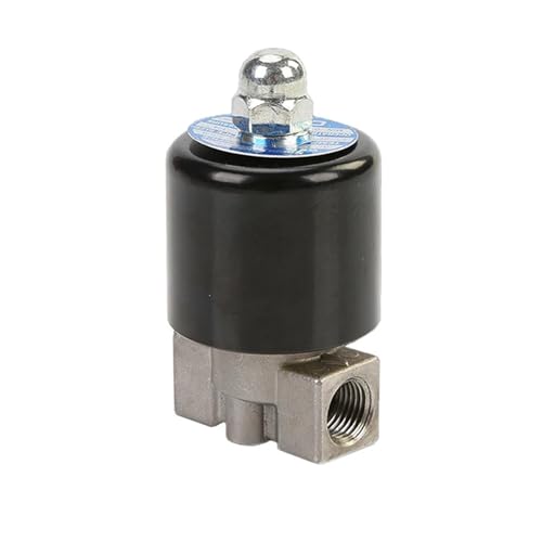 Válvula solenoide 1/8 acero inoxidable normalmente abierta 240V AC 5