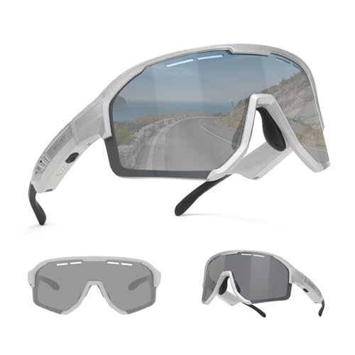 SECOON Bluetooth Sunglasses with Open Ear Music Speakers