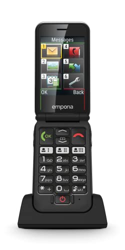 Emporia JOY-LTE - Mobiltelefon för äldre med stor volym och display