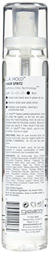 Giovanni LA Hold Hair Spritz - Strong Hold Hair Spray for Women & Men, Hairspray Extra Hold, Hair Setting Spray for Shine, Volume & Control, Volumizing, Firm Hold - 5 Fl Oz (Pack of 1)