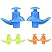 NASSMOSSE Swimming Ear Plugs Reusable Silicone Ear Plugs Waterproof Earplugs for Swimmers Bathing 3 Pairs Kids