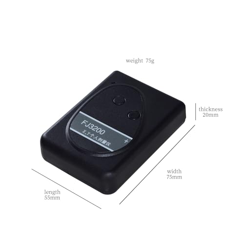 Detector de Radiación Dosímetro Personal con Alarmas miniatura 4