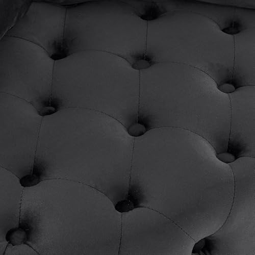 Sillón Barrel Plegable Negro miniatura 6