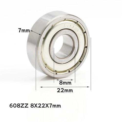 Rodamiento 688ZZ rodamiento de bolas miniatura 8x16x5 mm para patinetes y spinners 2