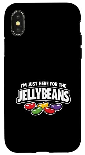 I'm Just Here for the Jellybeans �ʔ����C�[�X�^�[�L�����f�B���[���A �X�}�z�P�[�X iPhone X/XS �p