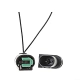 babominimer Außenluft-Umgebungssensor 65816936953, 2-poliger Kunststoff-Stecker, kompatibel mit 5er-Serie E60 E61