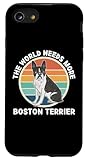 Retro The World Needs More Boston Terrier