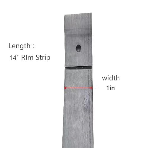 Motorcycle Rim Strips Bands 14\" x 1\" Tire Wheel Motorcycle Rim Strip - Protects Your Tire Tube from Spoke Nipple Punctures - Thumbnail 4