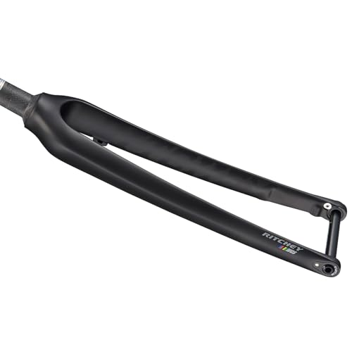 Ritchey WCS Carbon Cross Disc Fork - Tapered, 45mm Rake, 12mm Thru Axle, Flat Mount, 2020 Model, Matte Carbon