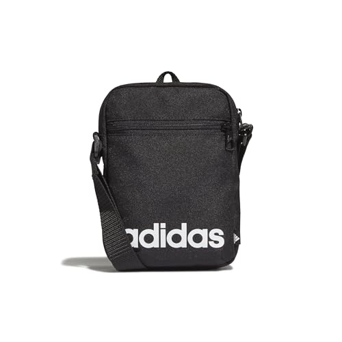Adidas, Essentials Logo, Schultertasche, Schwarz-Weiss, Ns, Unisex-Adult