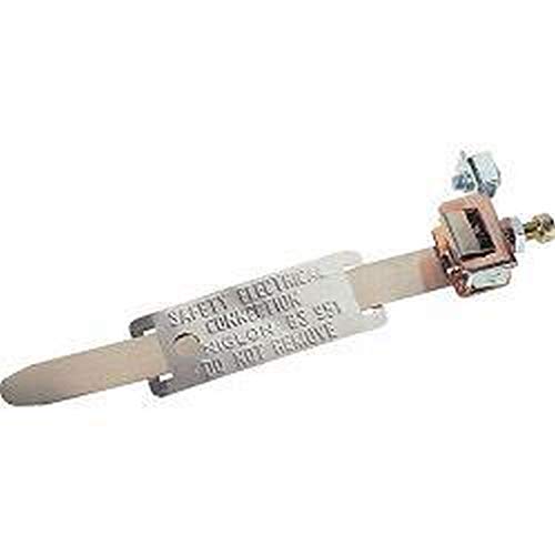 Dencon electrical earth bonding clamp / strap - BS certified