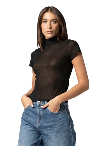 Kocca - Top e t-shirt Donna in 50%POLIESTER26%VISCOS4%POLIAMMIDE10%METALLICA