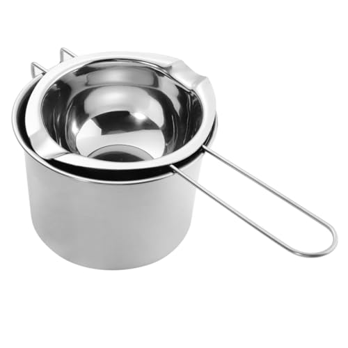 LALADEFIEE Stainless Steel Pot Butter Melting Pot Double Boiler for Melting Chocolate Candy Melts Machine Milk Heating Utensil