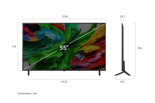 Image of LG TV QNED Evo AI 2025 | 55QNED85A | 55'' (139 cm) | MiniLED 120Hz | α8 AI 4K Gen2 Processor | Dolby Vision | Alexa
