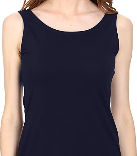 Image of ROARERS Women Maxi Length Sleeveless Cotton Black Dress