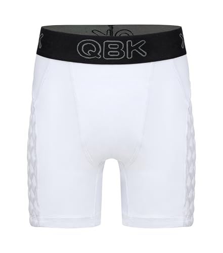 QBK Toddler Sliding Shorts with Cup Boys Padded Compression Slider Shorts for Baseball & Football2
