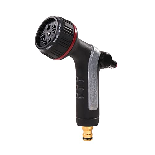 Pistola ad acqua a pressione può regolare dieci tipi di pulizia a spruzzo d'acqua e lavaggio auto Forniture per irrigazione multifunzionale da giardino Pistola ad acqua ad alta pressione (Color : A1)