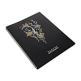 Matériau durable : fabriqué à partir d'un matériau épais, ce dossier est à la , protégeant vos partitions, organiseur transparent de partitions musicales, classeur organisateur de fichiers