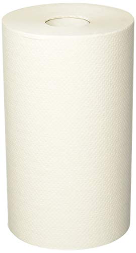 Georgia Pacific 26610 SofPull Hardwound Paper Towels for SofPull Automated Dispenser, 9" x 400' Roll, White, Poly-Bag Protected (1 Individual Roll of 400')