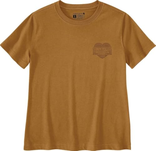 Image of Carhartt Women's Irvine Relaxed Heritage Heart T-Shirt