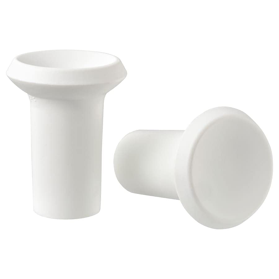 ESTABLISHER Elegant and Durable GUBBARP Knob in White - 21 mm (13/16") | Perfect Finishing Touch for Cabinets, Drawers, and Furniture, Modern Style for Home Decor