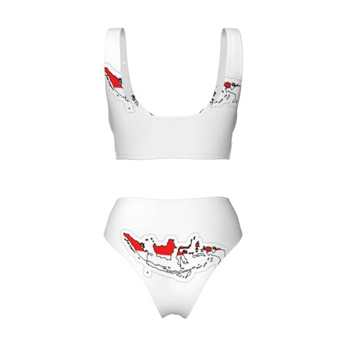 Maillot de bain 2 pièces gainant Indonésie anti-complexe