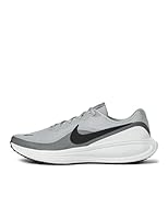 Nike Men's Revolution 8 Road Running Shoes, Lt Smoke Grey/Black-Smoke Grey-White, 8
