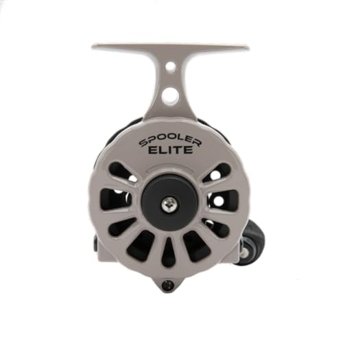 CLAM Spooler Elite Ice Fishing Reel – Ultra-Smooth 3+1 Bearings, ...