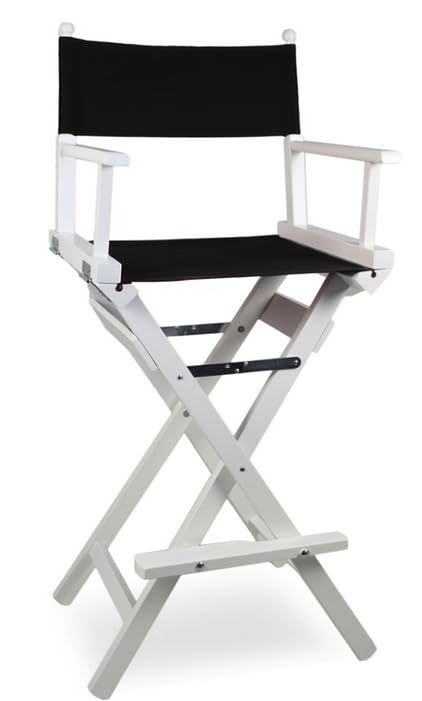 Legno di faggio ZStyle Sedia BIANCA sgabello poltrona trucco director make up REGISTA stool chair design nail art