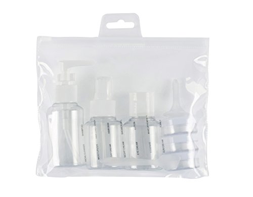 Preisvergleich Produktbild Sundaze 5261075 Travelset 8 Stück, transparent