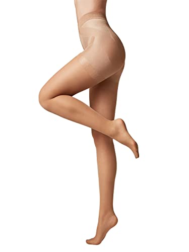 High Waist Control Top Push-Up Sheer Tights - Conte X-Press 20 Den