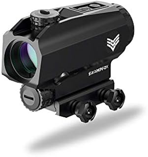 Blade Prism Scope (1X25) for Speed and Precision with IR BRC Reticle. Bullet Rise Compensating Reticle Compensates for Optic Height Over Bore. with Auto-On Shake N’ Wake Technology - Red Reticle