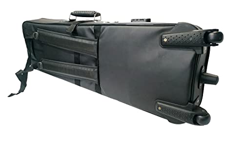 Image of MALAV Roland XPS-10 Synthesizer Keyboard Cover Bag with Padding & Shoulder Straps (Leatherate Wheel Case Bag)