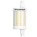 Produktbild Sylvania R7S LED 78mm Stablampe - LED Halogen Ersatz (8 Watt, 1055 lm, Lichtfarbe: 2700 K), LED Leuchtmittel warmweiß (1x)