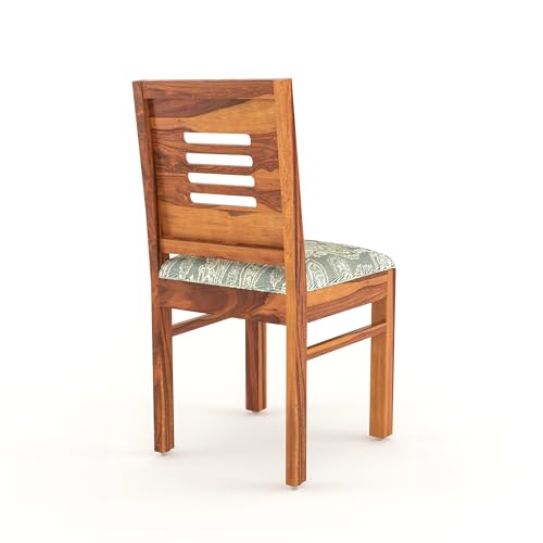 Image of RECTART Solid Pure Sheesham Wood 6 Seater Dining Table Set with Cushioned Chairs | 6 Seater Dining Table for Living Room | Dining Table 6 Seater