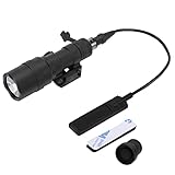 Phoking Tactical Flashlight Rifle Weapon Light M300C Rifle Light Mlok Flashlight LED Tactical Light with Pressure Switch