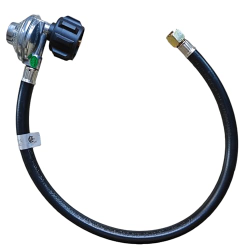 For Weber Grill Regulator and Hose Kit Replacement Compatible with Weber Spirit II (2017-2019) Genesis II 210-400 Series Silver/Gold/Platinum Models Propane Gas Regulator with Hose for Weber Grills