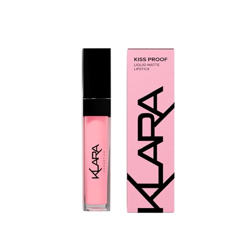 Kiss Proof Liquid Matte Lipstick - 24 Sexy Kitten by Klara for Women - 0.27 oz Lipstick